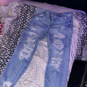 AE mom jeans